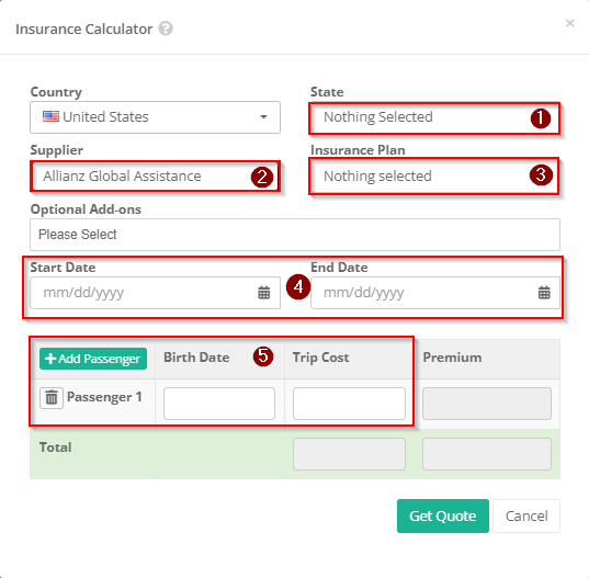 How to Use the Insurance Calculator